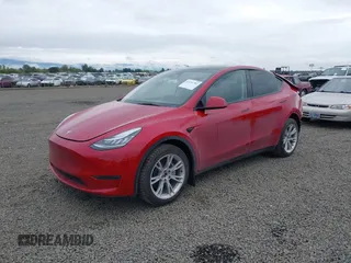 2023 Tesla Model Y Long Range with VIN 7SAYGDEE9PA145947, listed as a IAAI auction lot 42131783 with 4,956 mi miles and . Bid and sale history available at DreamBid. Image 23.