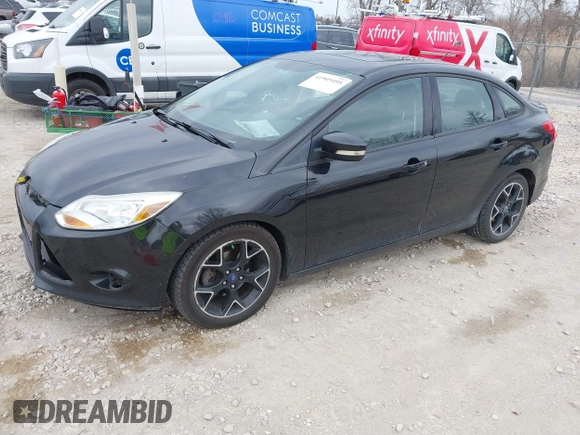 2012 Ford Focus SE with VIN 1FAHP3F24CL173182, listed as a IAAI auction lot 41905495 with 119,663 mi miles. Bid and sale history available at carsss.com. Image 2.