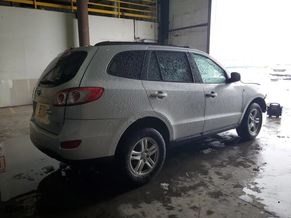 2011 Hyundai Santa Fe GLS with VIN 5XYZGDABXBG074825, listed as a Copart auction lot 44820685 with 201,148 mi miles and Salvage Title. Bid and sale history available at carsss.com. Image 3.