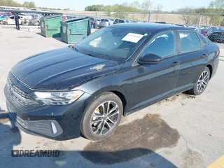 2023 Volkswagen Jetta Sport with VIN 3VWBM7BU2PM022530, listed as a IAAI auction lot 42215101 with 7,455 mi miles and . Bid and sale history available at DreamBid. Image 17.