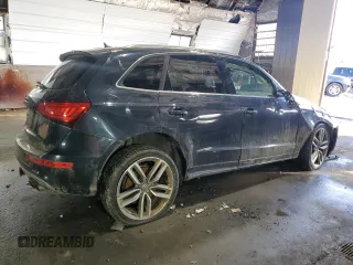 2014 Audi SQ5 Premium Plus with VIN WA1CGAFP2EA125970, listed as a Copart auction lot 86503234 with 81,413 mi miles and Salvage Title. Bid and sale history available at carsss.com. Image 3.