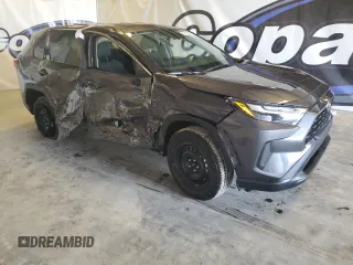 2025 Toyota RAV4 LE with VIN 2T3H1RFV3SC312014, listed as a Copart auction lot 50304525 with 1,765 mi miles and Non Repairable. Bid and sale history available at carsss.com. Image 4.