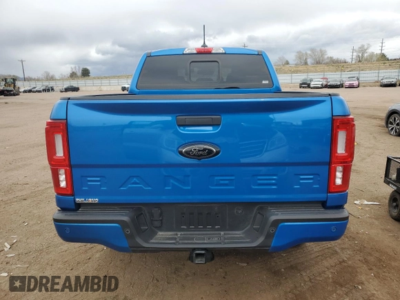2023 Ford Ranger XL with VIN 1FTER4FH3PLE07822, listed as a Copart auction lot 51092095 with 25,714 mi miles and Salvage title. Bid and sale history available at DreamBid. Image 6.