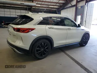 2020 Infiniti QX50 ESSENTIAL with VIN 3PCAJ5M32LF114512, listed as a Copart auction lot 55072625 with 131,863 mi miles and Clean Title. Bid and sale history available at carsss.com. Image 3.
