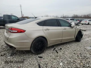 2017 Ford Fusion SE z VIN 3FA6P0H97HR166462, wystawiony jako Copart lot #86265204 z przebiegiem 65 707 mil mil oraz Szkoda całkowita • Salvage title. Historia ofert i sprzedaży dostępna na DreamBid. Obrazek 3.