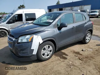 2016 Chevrolet Trax LS z VIN 3GNCJKSB4GL274570, wystawiony jako Copart lot #59302575 z przebiegiem 93 734 mil mil oraz Czysty tytuł • Clean title. Historia ofert i sprzedaży dostępna na DreamBid. Obrazek 1.