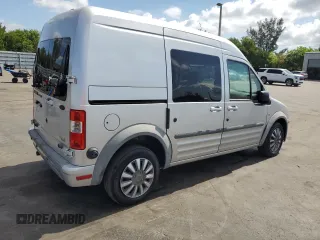2013 Ford Transit Connect XLT with VIN NM0KS9BN8DT126995, listed as a Copart auction lot 57993055 with 120,842 mi miles and Salvage title. Bid and sale history available at DreamBid. Image 3.