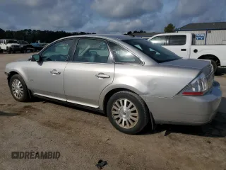 2008 Mercury Sable with VIN 1MEHM40W38G621379, listed as a Copart auction lot 54855085 with 107,443 mi miles and Salvage title. Bid and sale history available at DreamBid. Image 2.