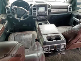 2017 Ford F-250 Lariat with VIN 1FT7W2BT7HEE41901, listed as a Copart auction lot 55635425 with 233,769 mi miles and Salvage title. Bid and sale history available at DreamBid. Image 8.