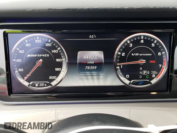 2015 Mercedes-Benz S-Class S 63 AMG with VIN WDDXJ7JB6FA009556, listed as a Copart auction lot 49070395 with 78,359 mi miles and Clean Title. Bid and sale history available at carsss.com. Image 9.