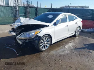 2016 Hyundai Azera Limited with VIN KMHFH4JG7GA536630, listed as a IAAI auction lot 41444129 with 128,309 mi miles and . Bid and sale history available at DreamBid. Image 20.
