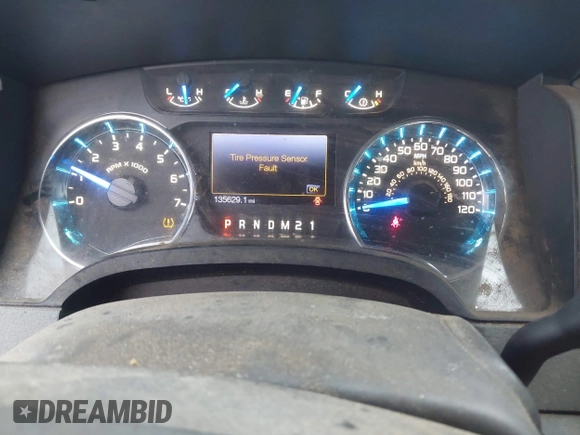 2013 Ford F-150 XL with VIN 1FTEW1CM0DFD74801, listed as a IAAI auction lot 42243697 with 135,629 mi miles and . Bid and sale history available at DreamBid. Image 7.