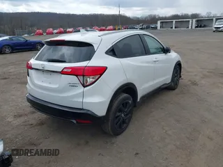 2022 Honda HR-V Sport with VIN 3CZRU6H18NM776130, listed as a IAAI auction lot 41894467 with 12,731 mi miles and . Bid and sale history available at carsss.com. Image 4.
