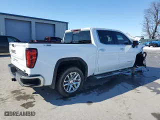 2022 GMC Sierra 1500 Limited SLT with VIN 3GTU9DEL9NG112185, listed as a Copart auction lot 46076825 with 22,228 mi miles and Salvage Title. Bid and sale history available at carsss.com. Image 3.