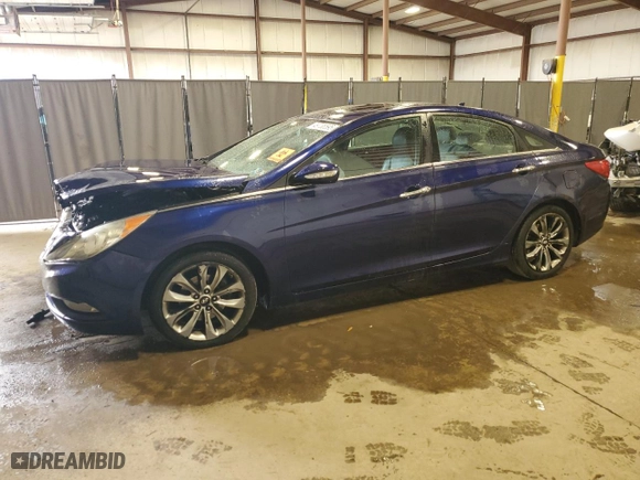 2011 Hyundai Sonata SE with VIN 5NPEC4ABXBH177195, listed as a Copart auction lot 49738595 with 0 mi miles and Salvage Title. Bid and sale history available at carsss.com. Image 1.
