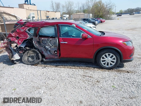 2015 Nissan Rogue SV with VIN KNMAT2MVXFP570696, listed as a IAAI auction lot 41930229 with 64,512 mi miles and . Bid and sale history available at carsss.com. Image 13.
