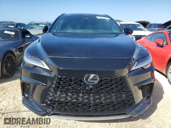 2023 Lexus RX 500h F Sport Performance with VIN 2T2BCMEA8PC001272, listed as a Copart auction lot 78312444 with 10,966 mi miles and Salvage title. Bid and sale history available at DreamBid. Image 5.
