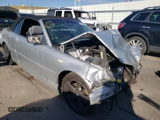 2004 BMW 3 Series 325Ci with VIN WBABW33434PL31379, listed as a Copart auction lot 55993362 with 168,083 mi miles and Salvage title. Bid and sale history available at DreamBid. Image 1.