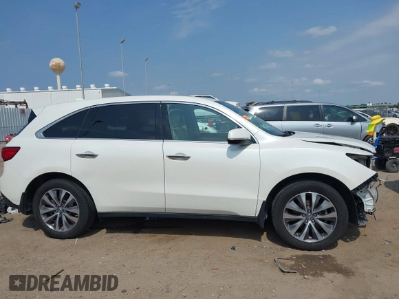 2016 Acura MDX Technology z VIN 5FRYD4H49GB016536, wystawiony jako IAAI lot #42320311 z przebiegiem 76 478 mil mil oraz . Historia ofert i sprzedaży dostępna na DreamBid. Obrazek 14.