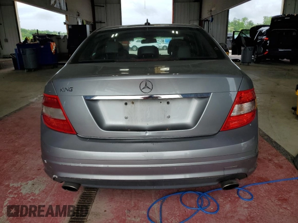 2008 Mercedes-Benz C 300 Sport with VIN WDDGF81X68F115336, listed as a Copart auction lot 64243925 with 102,437 mi miles and Salvage title. Bid and sale history available at DreamBid. Image 6.
