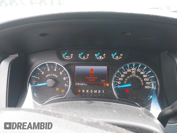 2013 Ford F-150 XL with VIN 1FTFX1EF5DFD80299, listed as a IAAI auction lot 41847889 with 278,128 mi miles and . Bid and sale history available at carsss.com. Image 7.