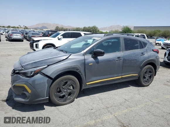 2024 Subaru Crosstrek Special Sports with VIN 4S4GUHF63R3706304, listed as a Copart auction lot 62371595 with 11,746 mi miles and Salvage title. Bid and sale history available at DreamBid. Image 1.