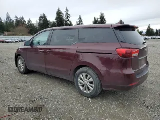 2017 Kia Sedona LX with VIN KNDMB5C11H6219569, listed as a Copart auction lot 50744505 with 89,579 mi miles and Salvage Title. Bid and sale history available at carsss.com. Image 2.