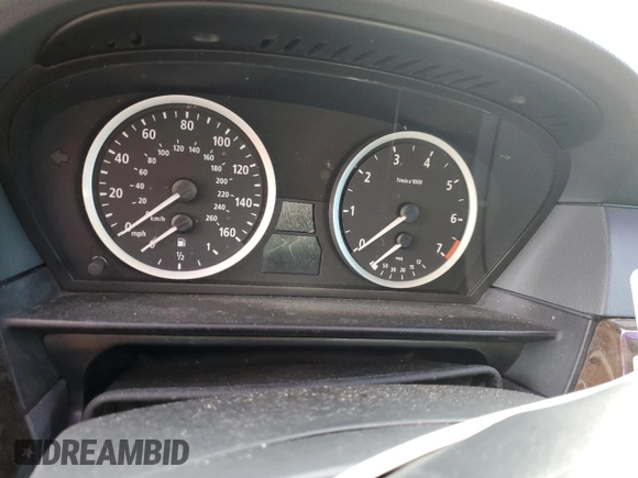 2005 BMW 5 Series 545i with VIN WBANB33545B089511, listed as a Copart auction lot 86564854 with Not Provided miles and Salvage Title. Bid and sale history available at carsss.com. Image 9.