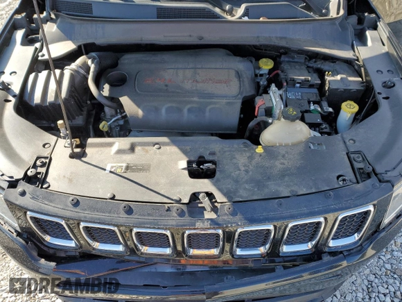 2018 Jeep Compass Latitude with VIN 3C4NJCBB3JT227643, listed as a Copart auction lot 44915625 with 135,797 mi miles and Salvage Title. Bid and sale history available at DreamBid. Image 11.