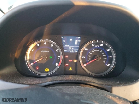 2013 Hyundai Accent GL with VIN KMHCT5AE4DU089853, listed as a Copart auction lot 71765464 with 113,301 mi miles and Salvage Title. Bid and sale history available at carsss.com. Image 9.