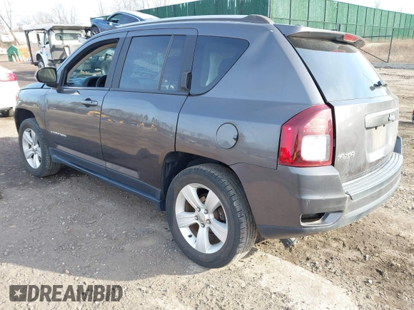 2017 Jeep Compass Latitude with VIN 1C4NJDEB6HD210255, listed as a IAAI auction lot 41643717 with 39,802 mi miles and . Bid and sale history available at DreamBid. Image 3.