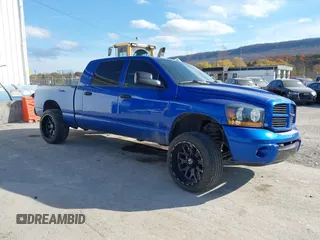 2006 Dodge 2500 SLT with VIN 3D7KS29CX6G206383, listed as a IAAI auction lot 40722150 with 59,957 mi miles. Bid and sale history available at carsss.com. Image 1.