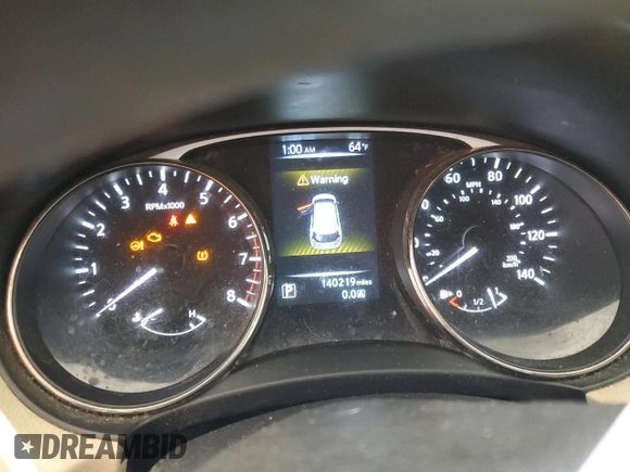 2016 Nissan Rogue S with VIN KNMAT2MTXGP653061, listed as a Copart auction lot 52374665 with 140,219 mi miles and Salvage Title. Bid and sale history available at carsss.com. Image 9.