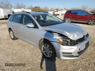 2015 Volkswagen Golf SportWagen TSI SE with VIN 3VWC17AUXFM505986, listed as a Copart auction lot 87305604 with 184,821 mi miles and Salvage Title. Bid and sale history available at carsss.com. Image 4.