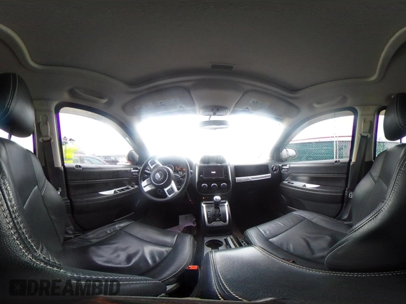 2017 Jeep Compass High Altitude with VIN 1C4NJCEB9HD166388, listed as a IAAI auction lot 41562178 with 111,218 mi miles. Bid and sale history available at carsss.com. Image 19.