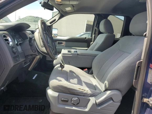2011 Ford F-150 XL with VIN 1FTFX1ET5BFC44919, listed as a Copart auction lot 58514555 with 166,500 mi miles and Salvage title. Bid and sale history available at DreamBid. Image 7.