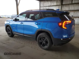 2024 GMC Terrain AT4 with VIN 3GKALYEG2RL146534, listed as a Copart auction lot 42722085 with 22,392 mi miles and Salvage Title. Bid and sale history available at DreamBid. Image 2.