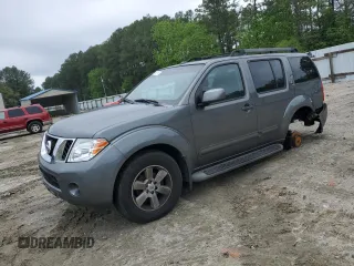 2008 Nissan Pathfinder SE with VIN 5N1AR18B68C640970, listed as a Copart auction lot 55920745 with Not provided miles and Salvage title. Bid and sale history available at DreamBid. Image 1.