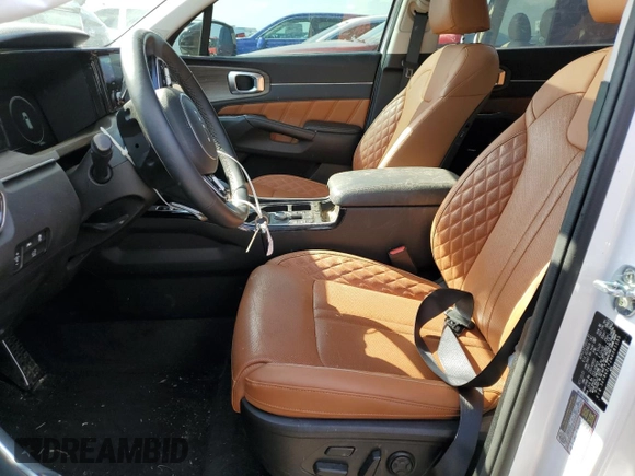 2022 Kia Sorento X-Line SX Prestige with VIN 5XYRKDLF2NG081335, listed as a Copart auction lot 51794435 with 59,969 mi miles and Salvage title. Bid and sale history available at DreamBid. Image 7.