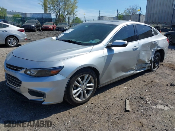 2018 Chevrolet Malibu LT with VIN 1G1ZD5ST0JF128973, listed as a IAAI auction lot 42107240 with 101,107 mi miles and . Bid and sale history available at carsss.com. Image 16.