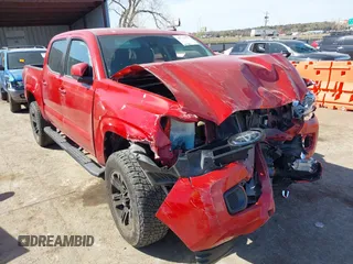 2022 Toyota Tacoma SR with VIN 3TYAX5GNXNT042988, listed as a IAAI auction lot 41879152 with 30,383 mi miles and . Bid and sale history available at DreamBid. Image 1.