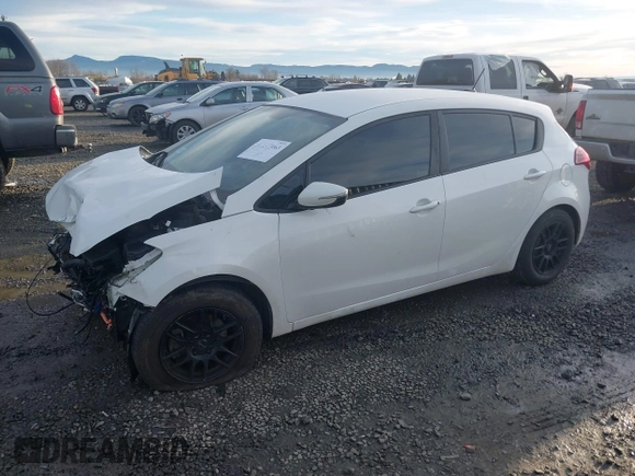 2018 Kia Forte5 LX with VIN KNAFK5A85J5772713, listed as a IAAI auction lot 41147063 with 119,726 mi miles. Bid and sale history available at carsss.com. Image 18.