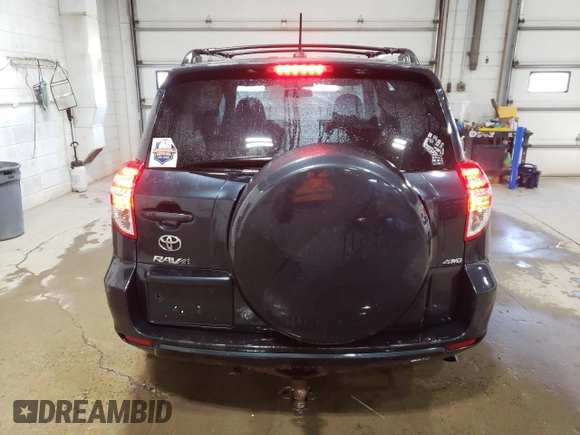2011 Toyota RAV4 Ltd with VIN 2T3DF4DV8BW122424, listed as a Copart auction lot 52008535 with 170,309 mi miles and Salvage Title. Bid and sale history available at carsss.com. Image 6.