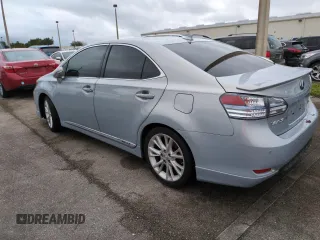 2010 Lexus HS with VIN JTHBB1BA9A2014756, listed as a Copart auction lot 74750524 with Not Provided miles and Non Repairable. Bid and sale history available at carsss.com. Image 2.