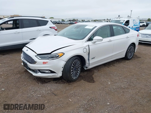 2017 Ford Fusion Titanium with VIN 3FA6P0SU2HR379834, listed as a IAAI auction lot 42440382 with 55,646 mi miles and . Bid and sale history available at DreamBid. Image 17.