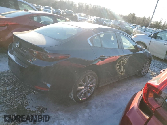 2021 Mazda 3 Select with VIN 3MZBPBBL1MM251715, listed as a Copart auction lot 46135775 with 37,917 mi miles and Salvage Title. Bid and sale history available at carsss.com. Image 3.