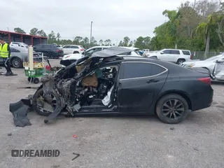2017 Acura TLX with VIN 19UUB1F33HA008913, listed as a IAAI auction lot 41332238 with 1 mi miles. Bid and sale history available at carsss.com. Image 13.