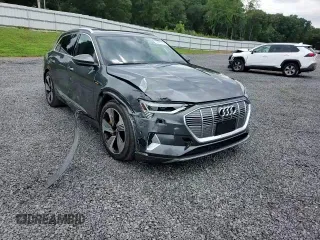 2019 Audi e-tron Prestige with VIN WA1VAAGE2KB005891, listed as a Copart auction lot 60627053 with 25,596 mi miles. Bid and sale history available at carsss.com. Image 10.