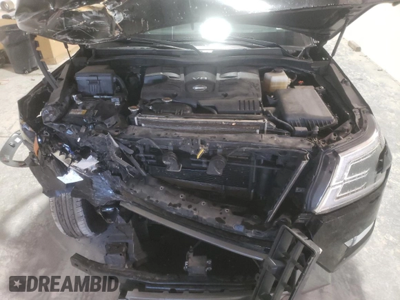 2022 Nissan Armada SV with VIN JN8AY2AC4N9162948, listed as a Copart auction lot 80630064 with 53,724 mi miles and Salvage Title. Bid and sale history available at carsss.com. Image 12.