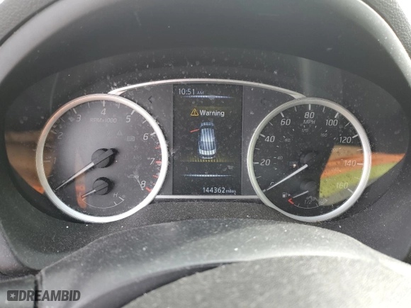 2017 Nissan Sentra SV with VIN 3N1AB7AP4HY223763, listed as a Copart auction lot 45893815 with 144,362 mi miles and Salvage Title. Bid and sale history available at carsss.com. Image 9.